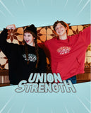 ダブルユーブイプロジェクト(WV PROJECT) WE CAN BE HERO SWEATSHIRTS RED JJMT7236