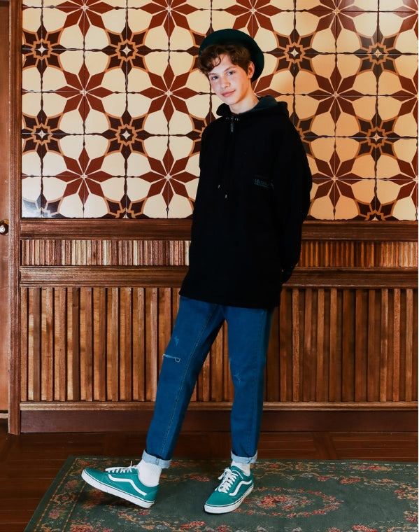 ダブルユーブイプロジェクト(WV PROJECT) ESPER POCKET FLEECE HOODY CREAM JJHD7241