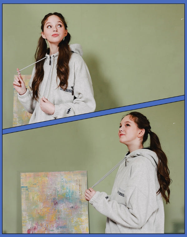 ダブルユーブイプロジェクト(WV PROJECT) ESPER POCKET FLEECE HOODY CREAM JJHD7241