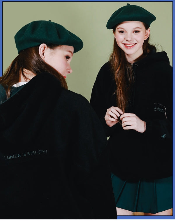 ダブルユーブイプロジェクト(WV PROJECT) ESPER POCKET FLEECE HOODY CREAM JJHD7241