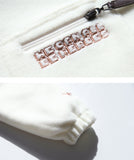 ダブルユーブイプロジェクト(WV PROJECT) ESPER POCKET FLEECE HOODY CREAM JJHD7241
