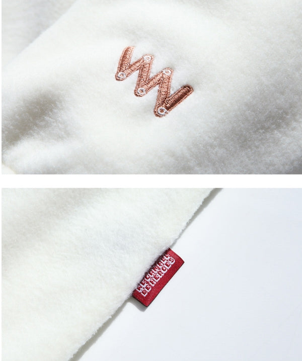 ダブルユーブイプロジェクト(WV PROJECT) ESPER POCKET FLEECE HOODY CREAM JJHD7241