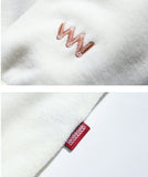 ダブルユーブイプロジェクト(WV PROJECT) ESPER POCKET FLEECE HOODY CREAM JJHD7241
