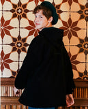 ダブルユーブイプロジェクト(WV PROJECT) ESPER POCKET FLEECE HOODY BLACK JJHD7241