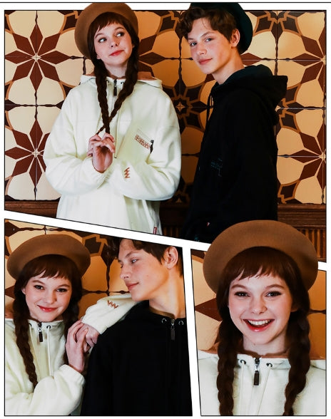 ダブルユーブイプロジェクト(WV PROJECT) ESPER POCKET FLEECE HOODY BLACK JJHD7241