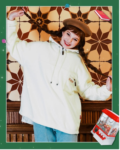 ダブルユーブイプロジェクト(WV PROJECT) ESPER POCKET FLEECE HOODY BLACK JJHD7241