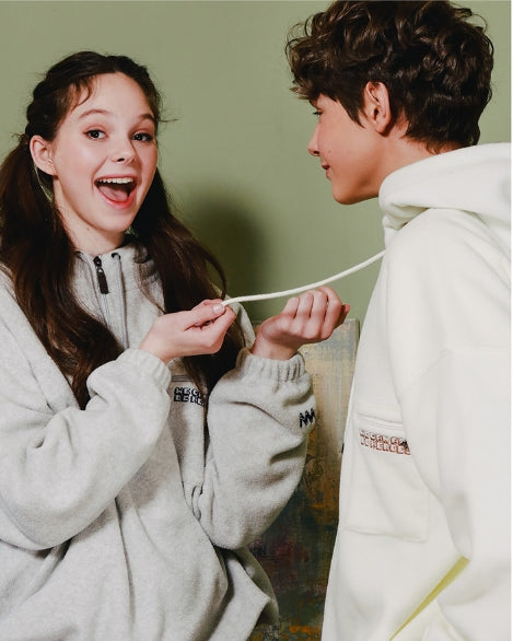 ダブルユーブイプロジェクト(WV PROJECT) ESPER POCKET FLEECE HOODY BLACK JJHD7241