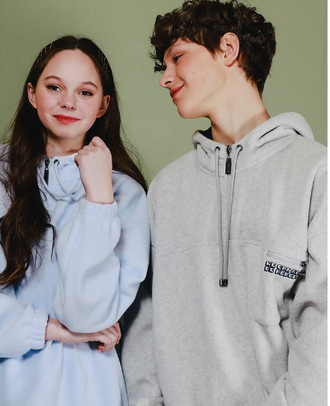 ダブルユーブイプロジェクト(WV PROJECT) ESPER POCKET FLEECE HOODY BLACK JJHD7241