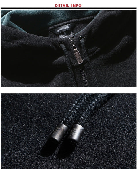 ダブルユーブイプロジェクト(WV PROJECT) ESPER POCKET FLEECE HOODY BLACK JJHD7241