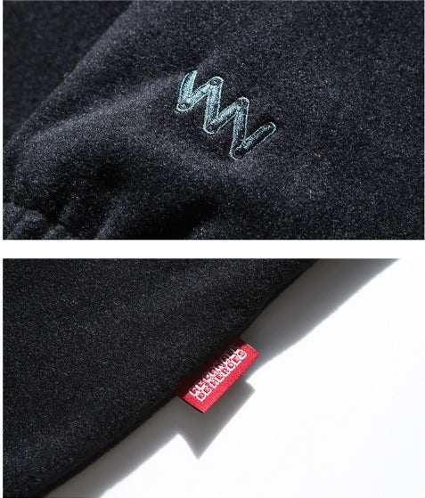 ダブルユーブイプロジェクト(WV PROJECT) ESPER POCKET FLEECE HOODY BLACK JJHD7241