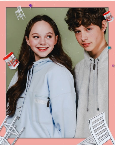 ダブルユーブイプロジェクト(WV PROJECT) ESPER POCKET FLEECE HOODY SOFTBLUE JJHD7241