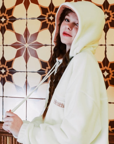 ダブルユーブイプロジェクト(WV PROJECT) ESPER POCKET FLEECE HOODY SOFTBLUE JJHD7241