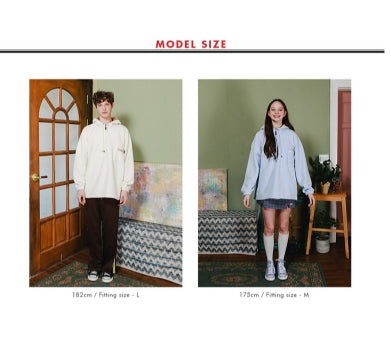 ダブルユーブイプロジェクト(WV PROJECT) ESPER POCKET FLEECE HOODY SOFTBLUE JJHD7241