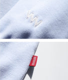 ダブルユーブイプロジェクト(WV PROJECT) ESPER POCKET FLEECE HOODY SOFTBLUE JJHD7241