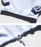 ダブルユーブイプロジェクト(WV PROJECT) ESPER POCKET FLEECE HOODY SOFTBLUE JJHD7241