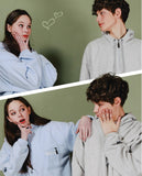 ダブルユーブイプロジェクト(WV PROJECT) ESPER POCKET FLEECE HOODY GRAY JJHD7241