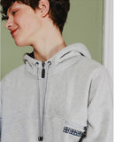 ダブルユーブイプロジェクト(WV PROJECT) ESPER POCKET FLEECE HOODY GRAY JJHD7241