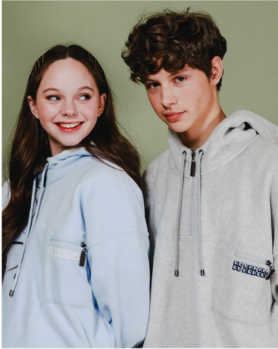 ダブルユーブイプロジェクト(WV PROJECT) ESPER POCKET FLEECE HOODY GRAY JJHD7241