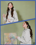 ダブルユーブイプロジェクト(WV PROJECT) ESPER POCKET FLEECE HOODY GRAY JJHD7241