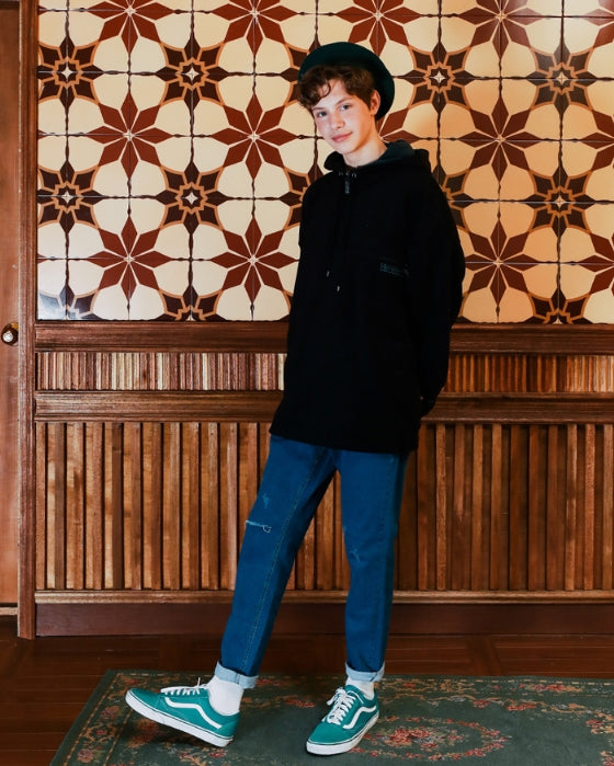 ダブルユーブイプロジェクト(WV PROJECT) ESPER POCKET FLEECE HOODY GRAY JJHD7241