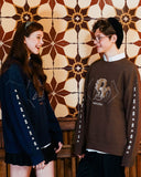 ダブルユーブイプロジェクト(WV PROJECT) REVE KNIT NAVY YRKN7217