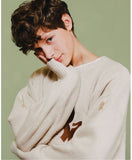 ダブルユーブイプロジェクト(WV PROJECT) REVE KNIT NAVY YRKN7217