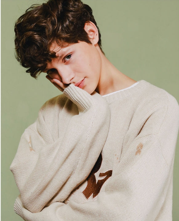 ダブルユーブイプロジェクト(WV PROJECT) REVE KNIT LAVENDER YRKN7217