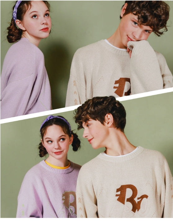 ダブルユーブイプロジェクト(WV PROJECT) REVE KNIT LAVENDER YRKN7217