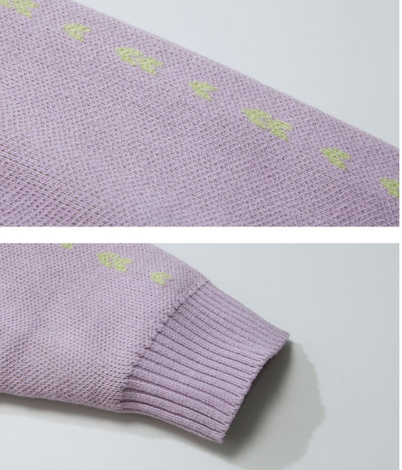 ダブルユーブイプロジェクト(WV PROJECT) REVE KNIT LAVENDER YRKN7217
