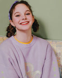 ダブルユーブイプロジェクト(WV PROJECT) REVE KNIT BROWN YRKN7217