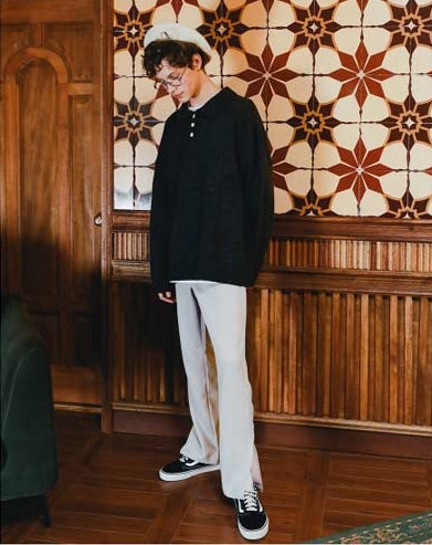 ダブルユーブイプロジェクト(WV PROJECT) TOGETHER SLACKS SYLP7223 (BEIGE)