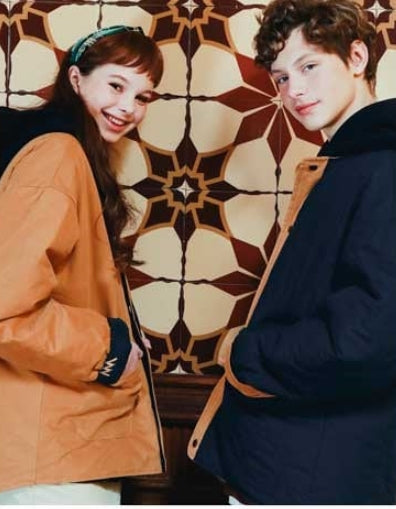 ダブルユーブイプロジェクト(WV PROJECT) YOU ARE REVERSTBLE JACKET MJJK7234(CAMEL)