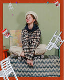 ダブルユーブイプロジェクト(WV PROJECT) STILL CHECK HOODIE MJHD7235(BEIGE)