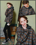 ダブルユーブイプロジェクト(WV PROJECT) STILL CHECK HOODIE MJHD7235(BEIGE)