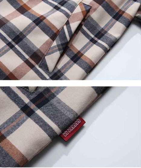 ダブルユーブイプロジェクト(WV PROJECT) STILL CHECK HOODIE MJHD7235(BEIGE)