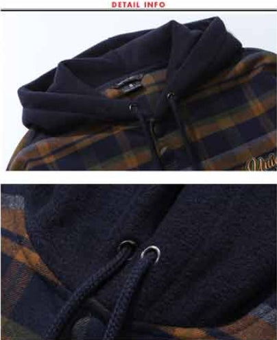 ダブルユーブイプロジェクト(WV PROJECT) STILL CHECK HOODIE MJHD7235(NAVY)
