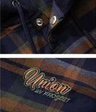 ダブルユーブイプロジェクト(WV PROJECT) STILL CHECK HOODIE MJHD7235(NAVY)