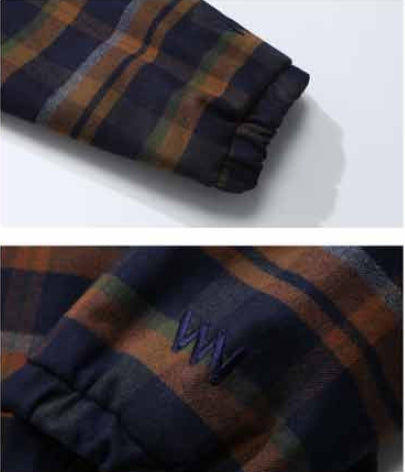 ダブルユーブイプロジェクト(WV PROJECT) STILL CHECK HOODIE MJHD7235(NAVY)