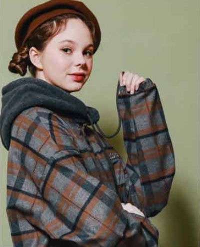 ダブルユーブイプロジェクト(WV PROJECT) STILL CHECK HOODIE MJHD7235(GRAY)