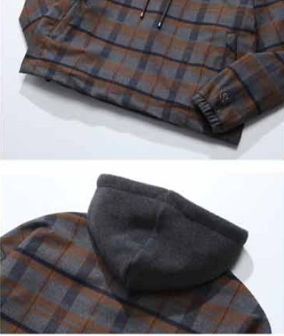 ダブルユーブイプロジェクト(WV PROJECT) STILL CHECK HOODIE MJHD7235(GRAY)