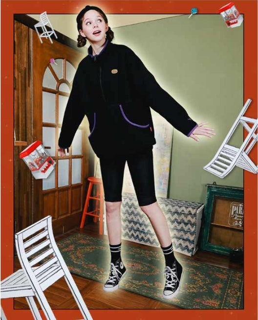 ダブルユーブイプロジェクト(WV PROJECT) LEVEL UP ANORAK SYMT7237 (BLACK)