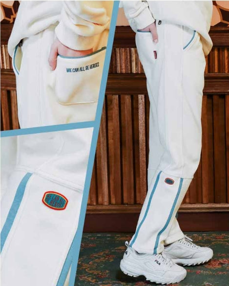 ダブルユーブイプロジェクト(WV PROJECT) LEVEL SWEAT PANTS SYLP7238 (CREAM)