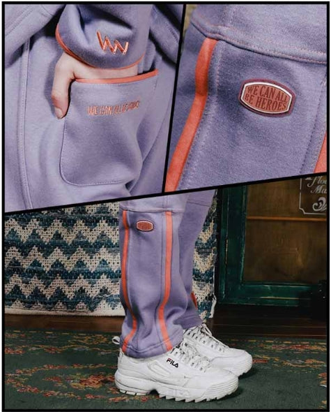ダブルユーブイプロジェクト(WV PROJECT) LEVEL SWEAT PANTS SYLP7238 (LAVENDER)