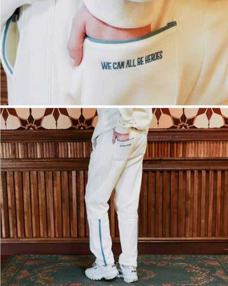 ダブルユーブイプロジェクト(WV PROJECT) LEVEL SWEAT PANTS SYLP7238 (LAVENDER)