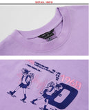 ダブルユーブイプロジェクト(WV PROJECT) TIME TRAVELER WIDE SHORT SLEEVES YRST7249 (LAVENDER)