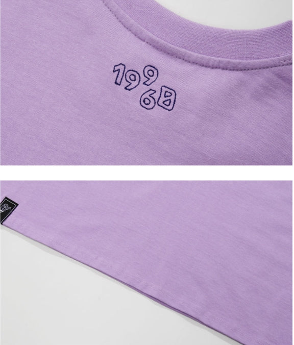 ダブルユーブイプロジェクト(WV PROJECT) TIME TRAVELER WIDE SHORT SLEEVES YRST7249 (LAVENDER)