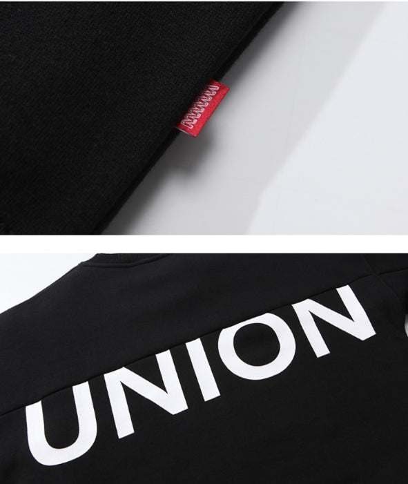ダブルユーブイプロジェクト(WV PROJECT) SLASH SWEATSHIRTS BLACK JJMT7226