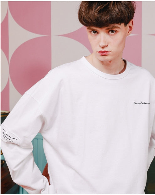 ダブルユーブイプロジェクト(WV PROJECT) SPREAD LONG SLEEVE WHITE MJLT7244