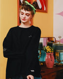 ダブルユーブイプロジェクト(WV PROJECT) SPREAD LONG SLEEVE BLACK MJLT7244