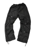 トレンディウビ(Trendywoobi) Strap Windruner Pants (BLACK)